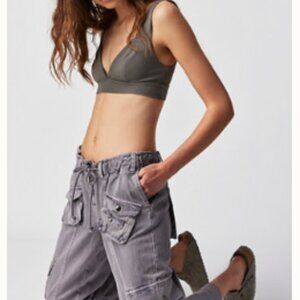 Free People Tahiti Cargo Pants Blue Size XS